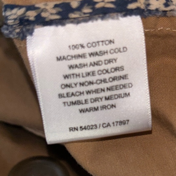 Old Navy Vintage Trench-Style Peacoat Jacket (2007) - Picture 7 of 7